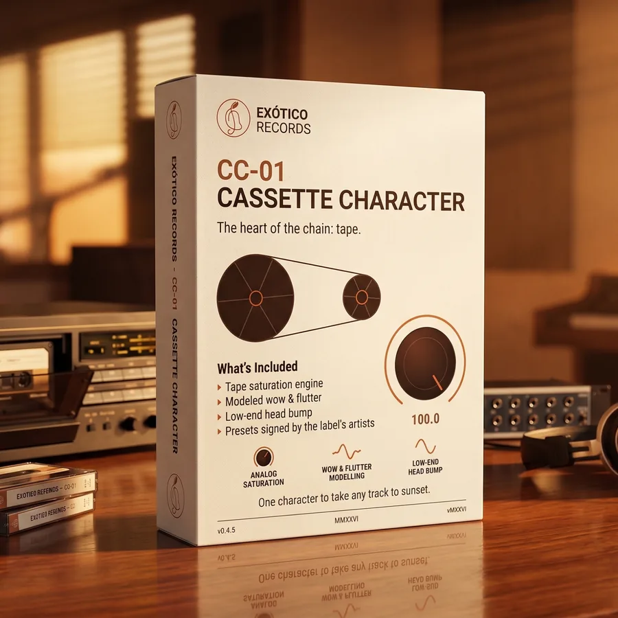 Portada de CC-01 Cassette Character